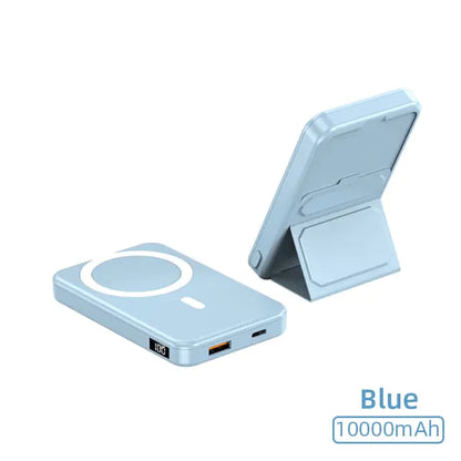 10000mAh Magnetic Power Bank With Foldable Stand