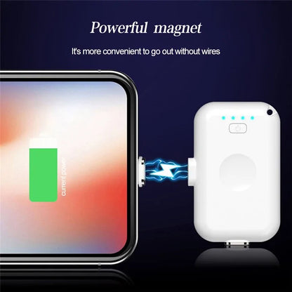 Mini Magnetic Power Bank - 1200mAh