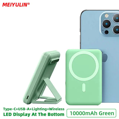 10000mAh Magnetic Power Bank With Foldable Stand