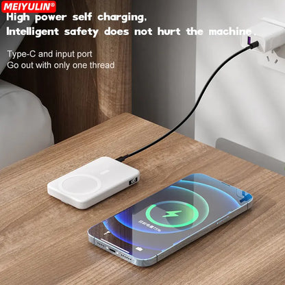 10000mAh Magnetic Power Bank With Foldable Stand