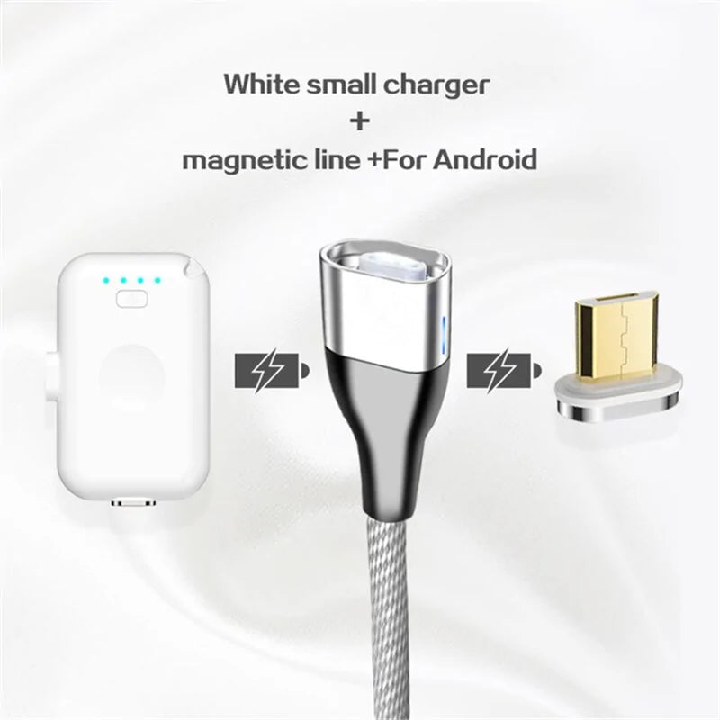 Mini Magnetic Power Bank - 1200mAh